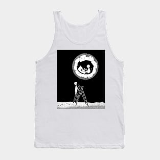 Talking to the moon Tank Top